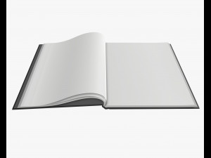magazine album notebook pack 3D Model
