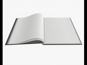 magazine album notebook pack 3D Model