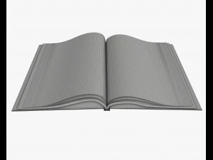 magazine album notebook pack 3D Model