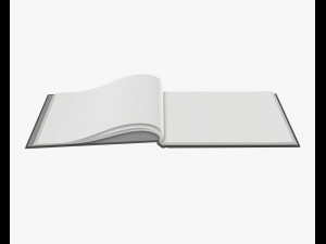 magazine album notebook pack 3D Model