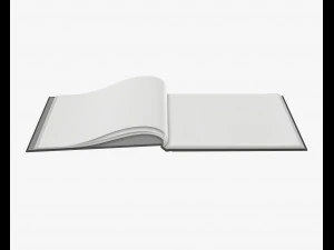 magazine album notebook pack 3D Model