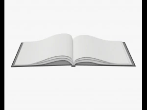 magazine album notebook pack 3D Model