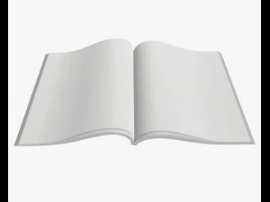magazine album notebook pack 3D Model