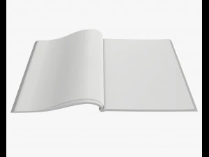 magazine album notebook pack 3D Model