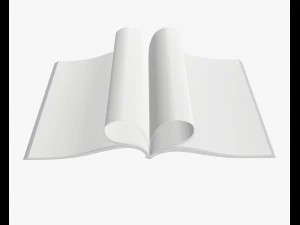 magazine album notebook pack 3D Model
