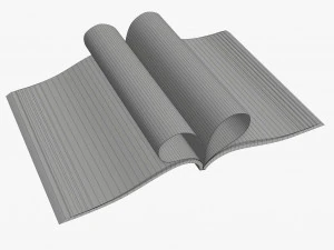 magazine album notebook pack 3D Model