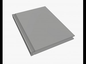 magazine album notebook pack 3D Model