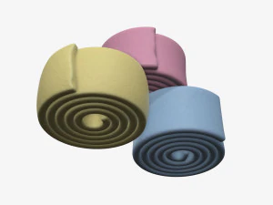 chewing gum 02 3D Model
