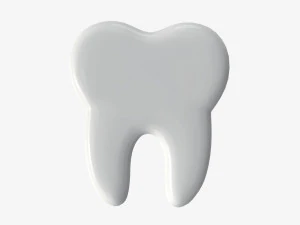 tooth sticker 3D Model