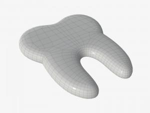 tooth sticker 3D 模型