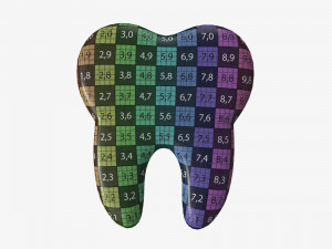 tooth sticker 3D 模型