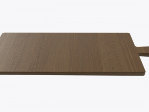 wooden cutting board Model 3D