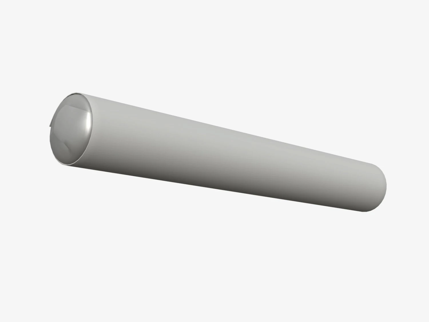 chewing gum package cylindrical shape 3D Model .c4d .max .obj .3ds .fbx .stl .blend 