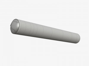 chewing gum package cylindrical shape Model 3D