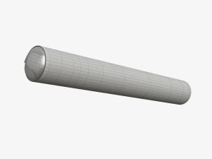 chewing gum package cylindrical shape 3D Model