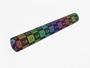 chewing gum package cylindrical shape Model 3D