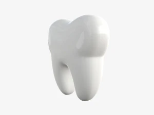 tooth cartoon 3D Model