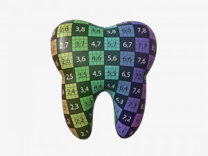 tooth cartoon 3Dモデル