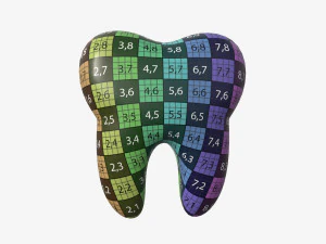 tooth cartoon 3D Model