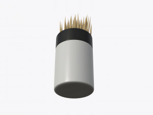 toothpick with holder Modelo 3D