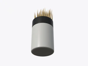 toothpick with holder 3D Model