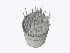 toothpick with holder Modelo 3D