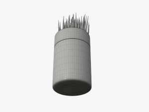 toothpick with holder Modelo 3D
