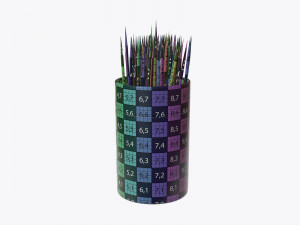 toothpick with holder Modelo 3D