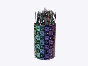 toothpick with holder 3D Model