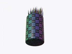 toothpick with holder Modelo 3D