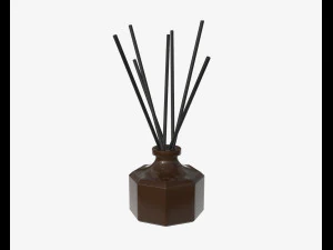 bouteille de rafra&icirc;chissement d'air avec b&acirc;tons 02 Modèle 3D