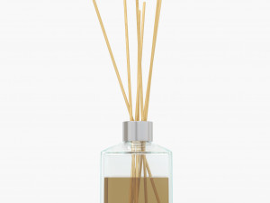 air refresher bottle with sticks 03 3Dモデル