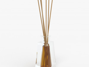 air refresher bottle with sticks 05 3D Модель