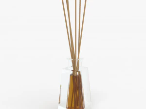 air refresher bottle with sticks 05 3D Model
