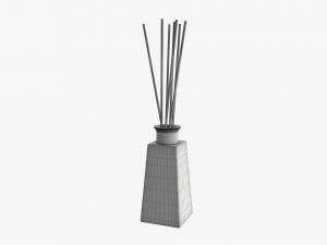 air refresher bottle with sticks 05 3D Модель