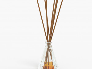 air refresher bottle with sticks 07 3D-Modell