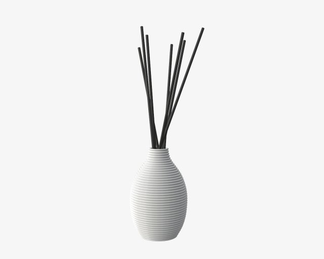 air refresher bottle with sticks 08 3D मॉडल .c4d .max .obj .3ds .fbx .stl .blend 