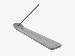 incense stick with holder 3D Modell