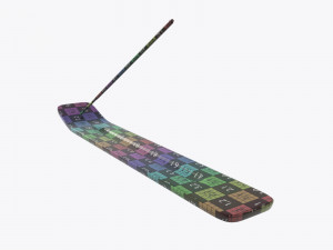 incense stick with holder 3D Modell