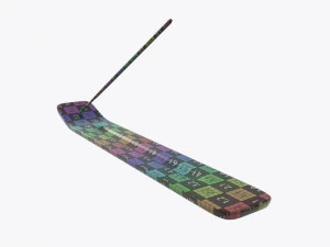 incense stick with holder 3D Model