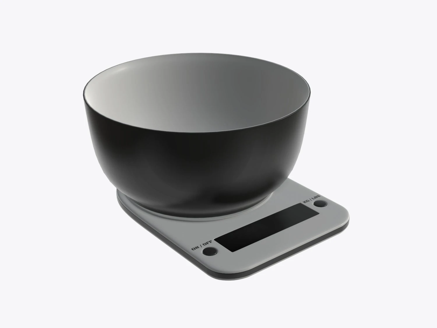kitchen scales 3D Model .c4d .max .obj .3ds .fbx .stl .blend 