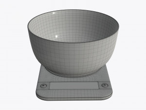 kitchen scales 3Dモデル