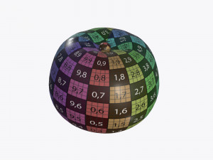 mandarin whole Modelo 3D