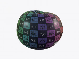 mandarin whole Modelo 3D