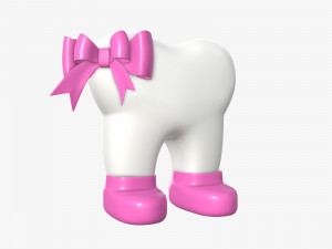 missis tooth Modelo 3D
