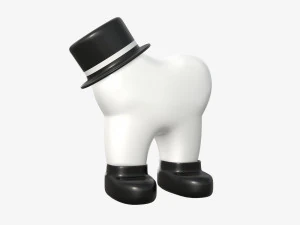 signor dente Modello 3D