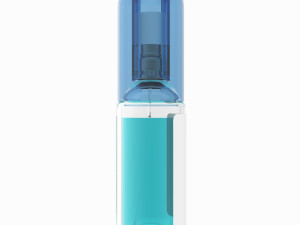 breath freshening spray with package 3D Модель