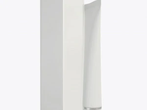 plastic tube container with paper box 04 3D Model