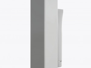 plastic tube container with paper box 04 Model 3D