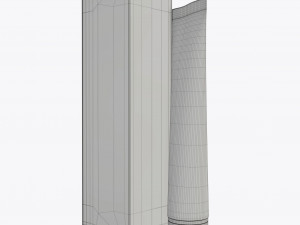 plastic tube container with paper box 04 Model 3D